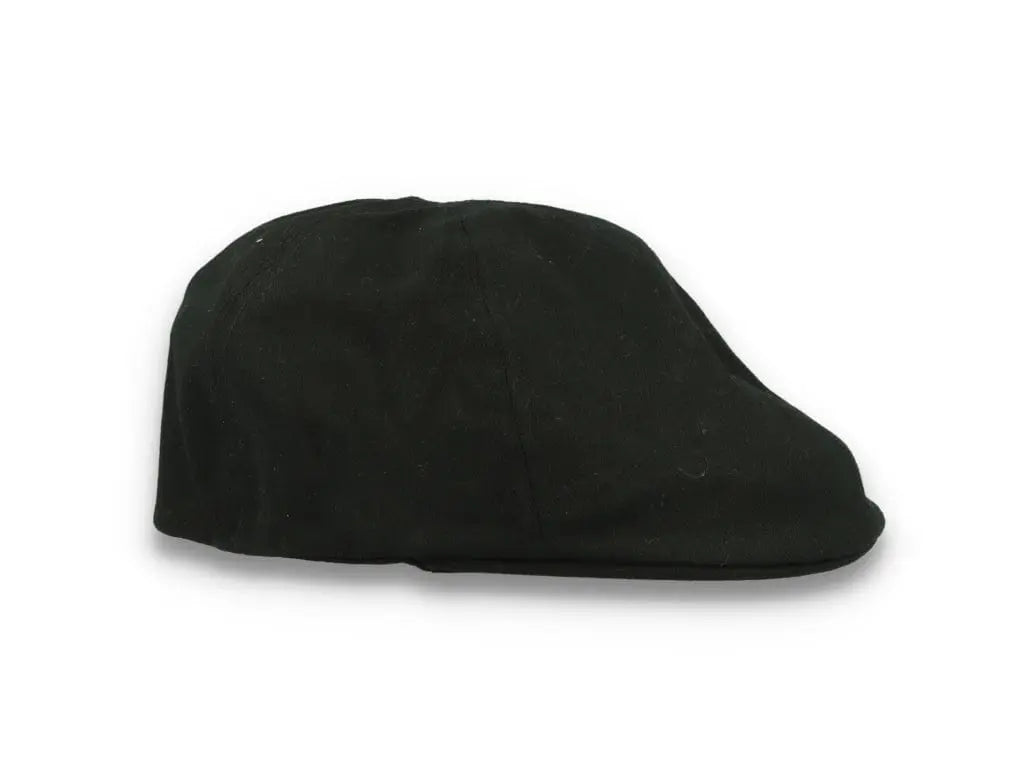 Flexfit Sixpence Black Flat Cap - LOKK