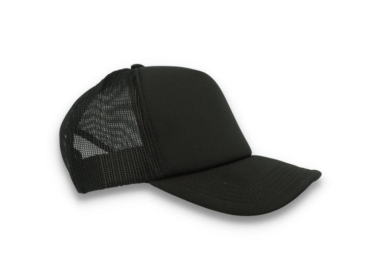 Trucker Cap Black/Black Atlantis Rapper Foam - LOKK