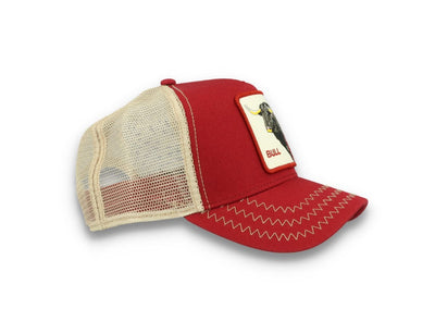 Goorin Trucker Cap  The Bull Red