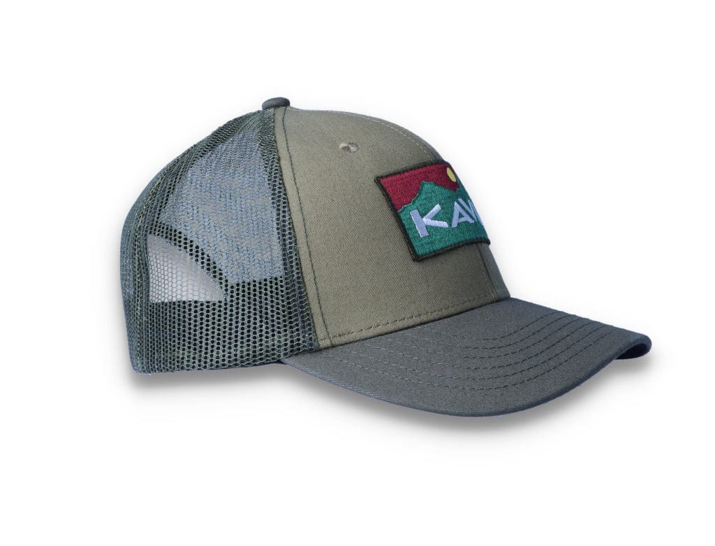 Above Standard Trucker Cap Green Moss - LOKK