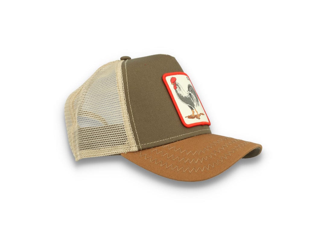 Goorin Trucker Cap Animal Farm The Cock Olive