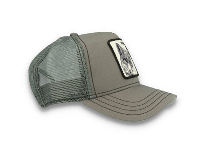 Goorin Trucker Cap Silver Fox Grey