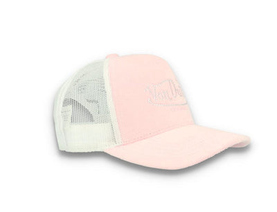 Trucker Cap Von Dutch Miami Velvet Light Pink/White