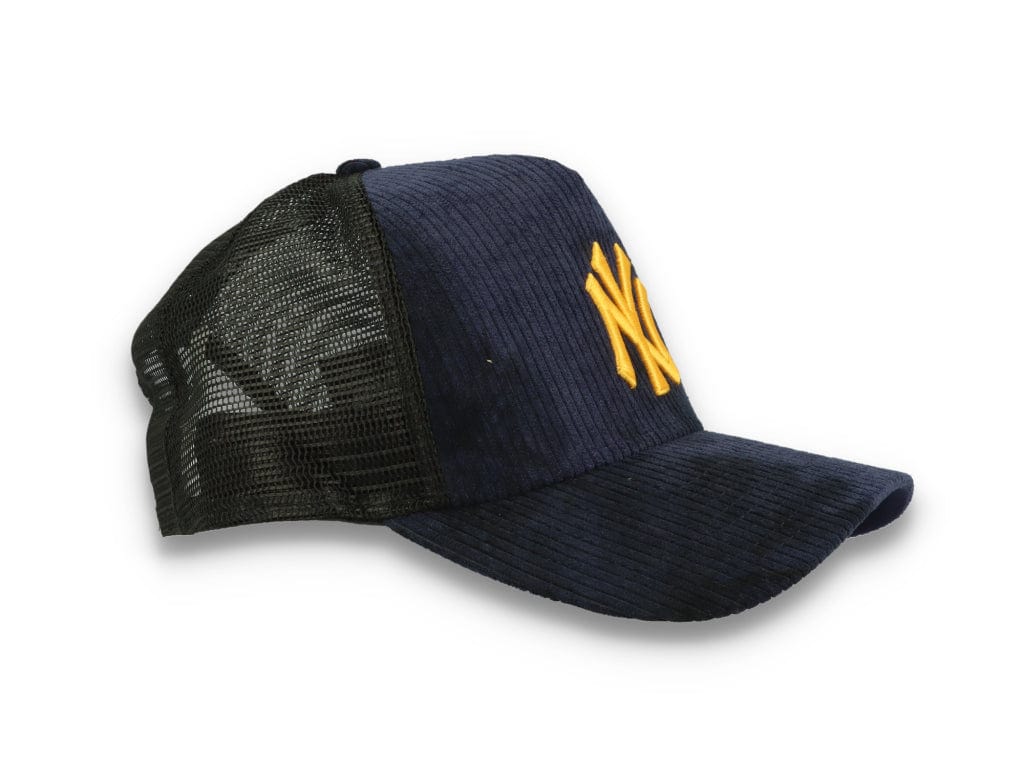 Trucker Cap Tie Dye NY Yankees Navy/Yellow - LOKK
