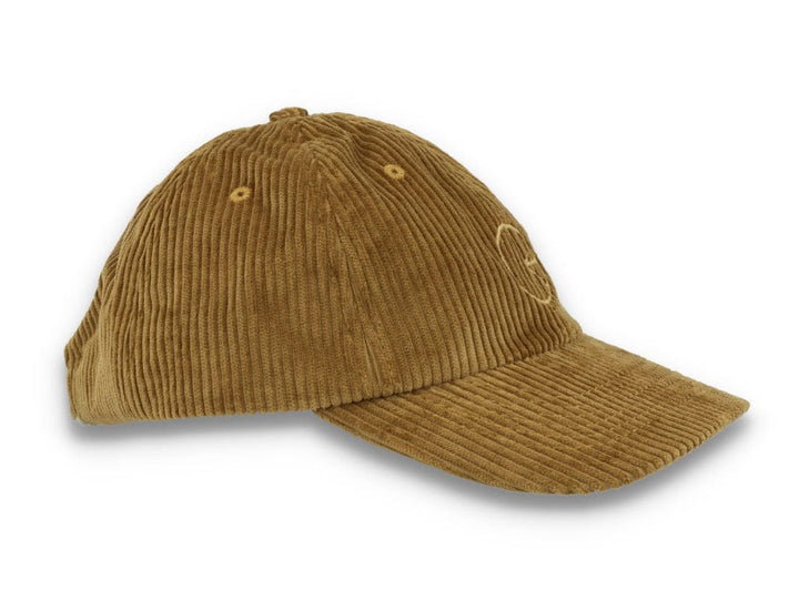 Polar Cord Stroke Logo Cap Brass - LOKK