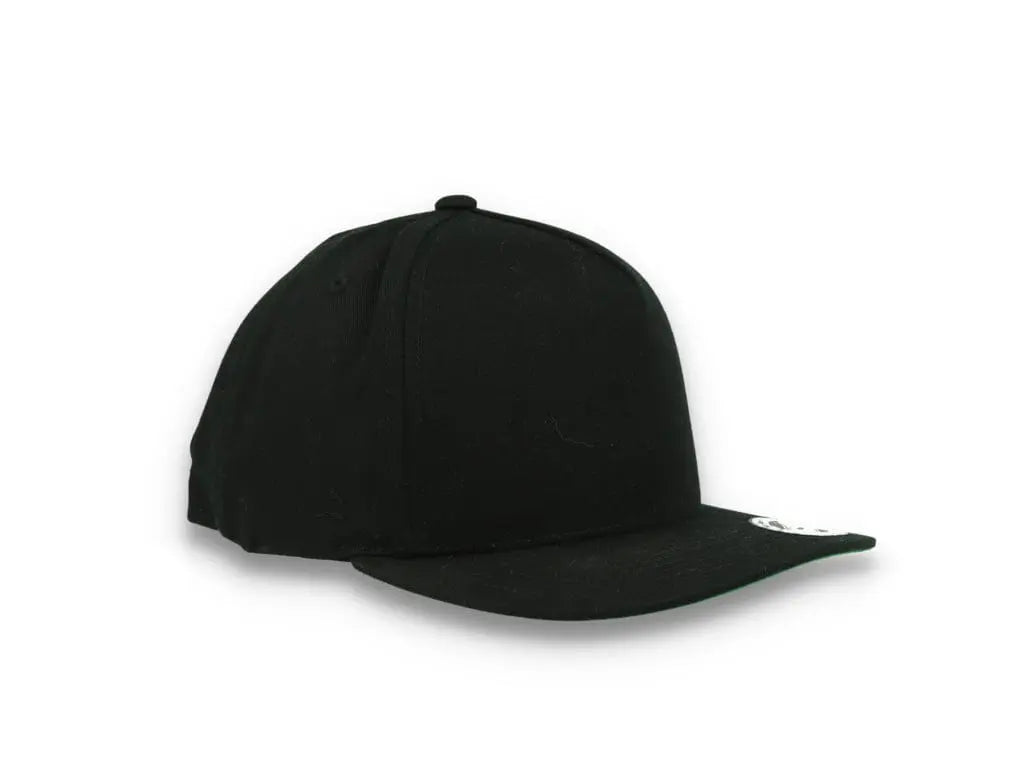 Yupoong Classic 5-Panel Snapback 6007 Black - LOKK