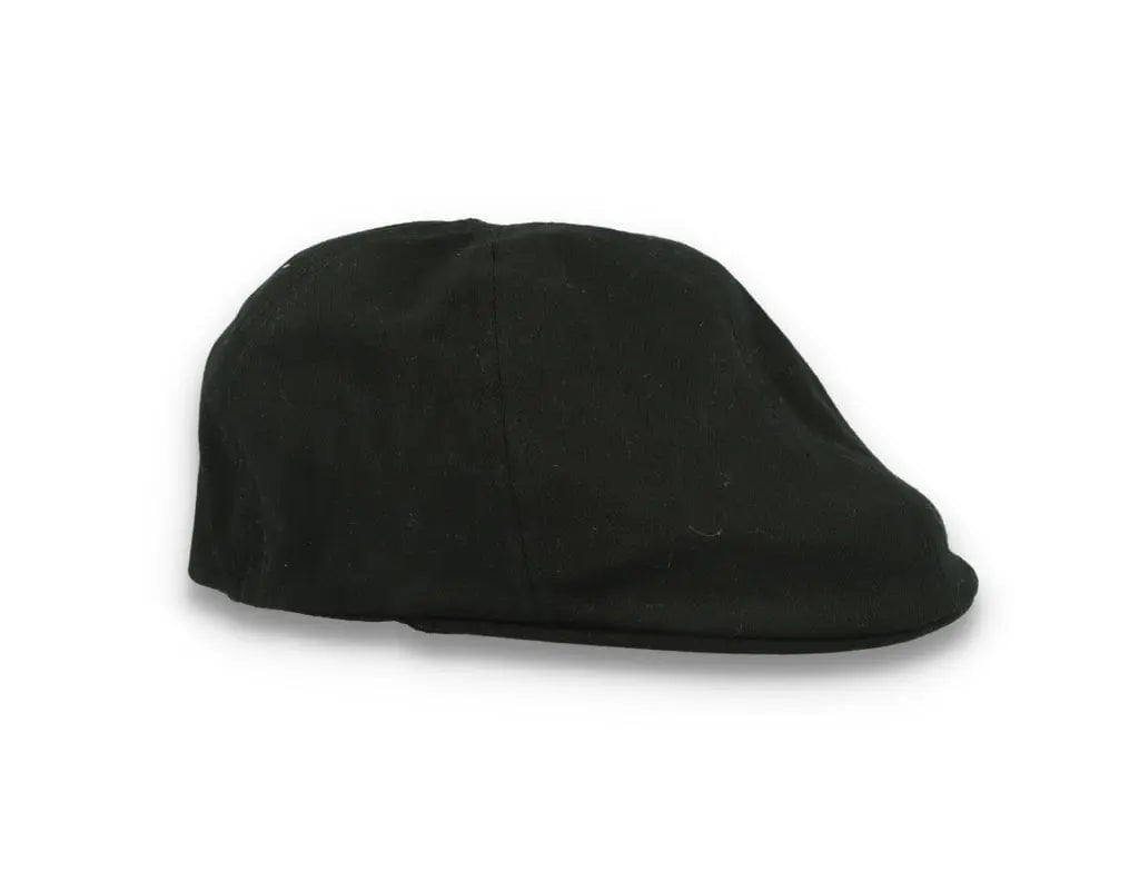 Flexfit Sixpence Black Flat Cap - LOKK