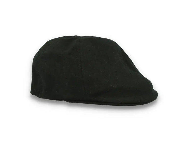 Flexfit Sixpence Black Flat Cap - LOKK