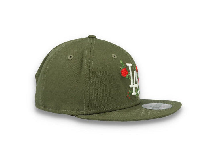 9FIFTY Flower Los Angeles Dodgers New Olive - LOKK
