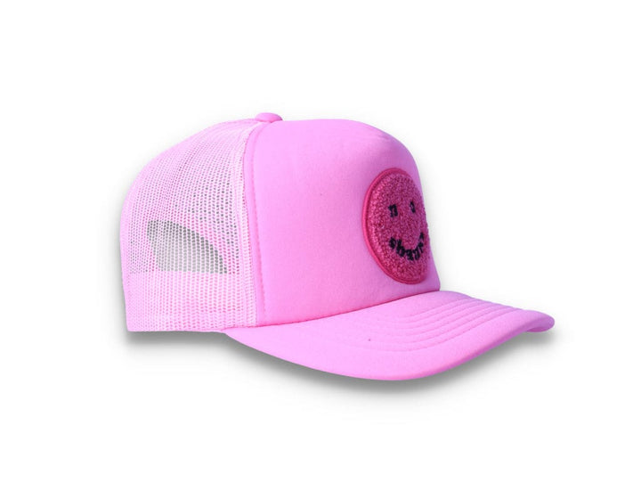 No Shanks Trucker Cap Pink - LOKK