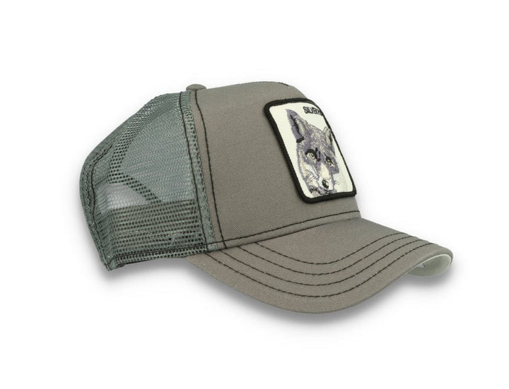 Goorin Trucker Cap Silver Fox Grey - LOKK