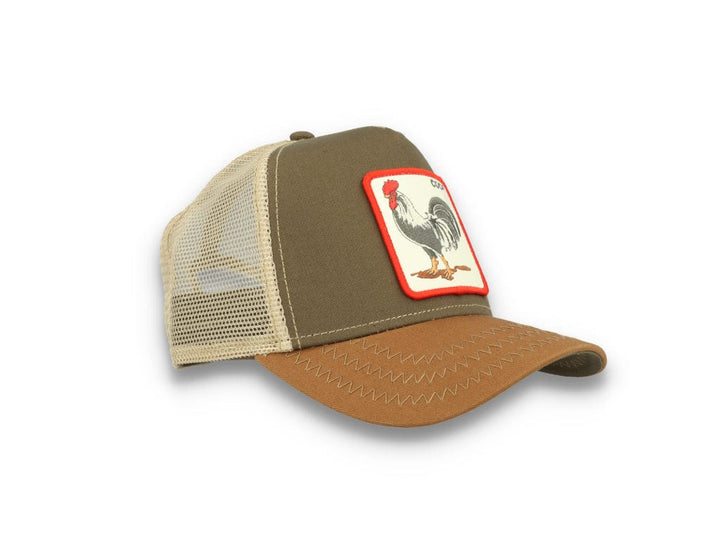 Goorin Trucker Cap Animal Farm The Cock Olive - LOKK