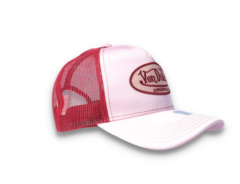 Von Dutch Trucker Cap Satin Pink/Red - LOKK