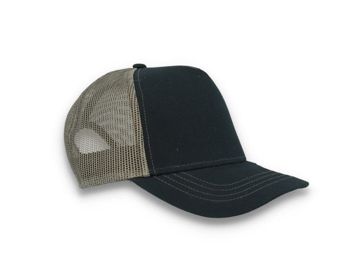 Trucker Cap Navy/Dark Grey Atlantis Rapper Canvas - LOKK