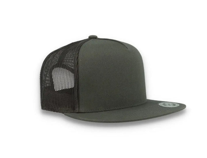 Classic Trucker Cap Dark Grey/Dark Grey - Yupoong 6006 - LOKK
