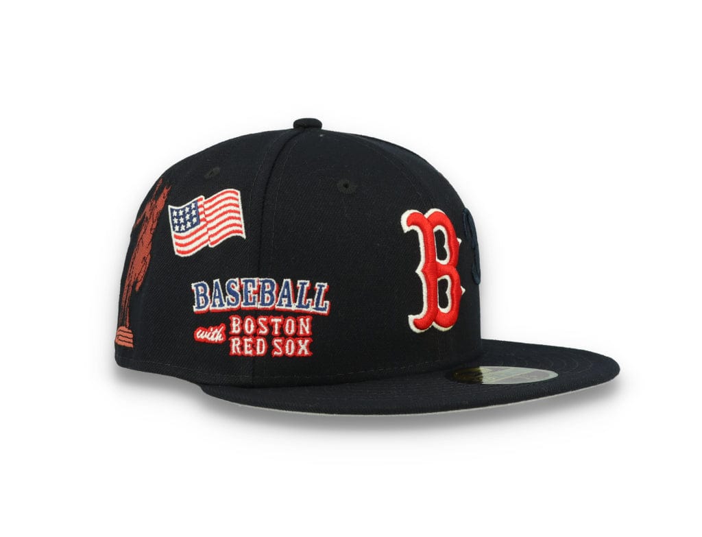59FIFTY Script Boston Red Sox Dark Navy - LOKK