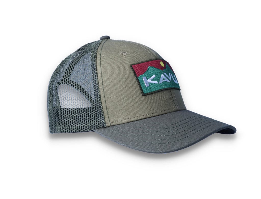 Above Standard Trucker Cap Green Moss - LOKK