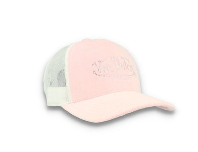 Trucker Cap Von Dutch Miami Velvet Light Pink/White