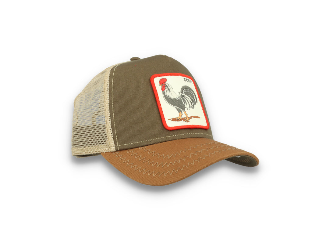 Goorin Trucker Cap Animal Farm The Cock Olive - LOKK