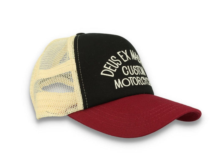 Trucker Cap Deus Canyons Black Combo - LOKK