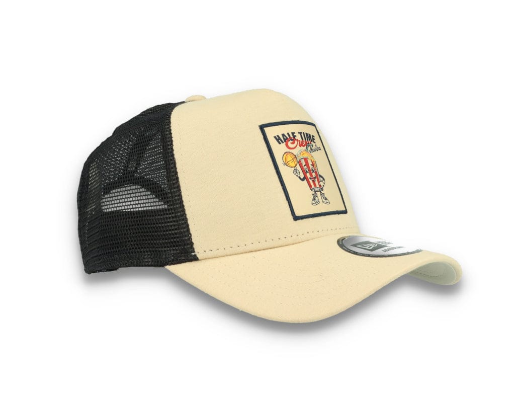9FORTY A-Frame Trucker Cap Half Time Stone - LOKK