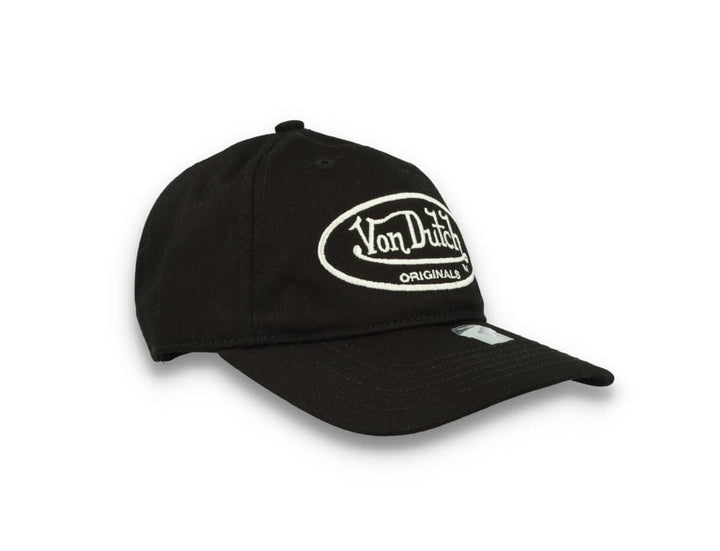 Von Dutch Dad Cap Unstructured Vista Black/White - LOKK