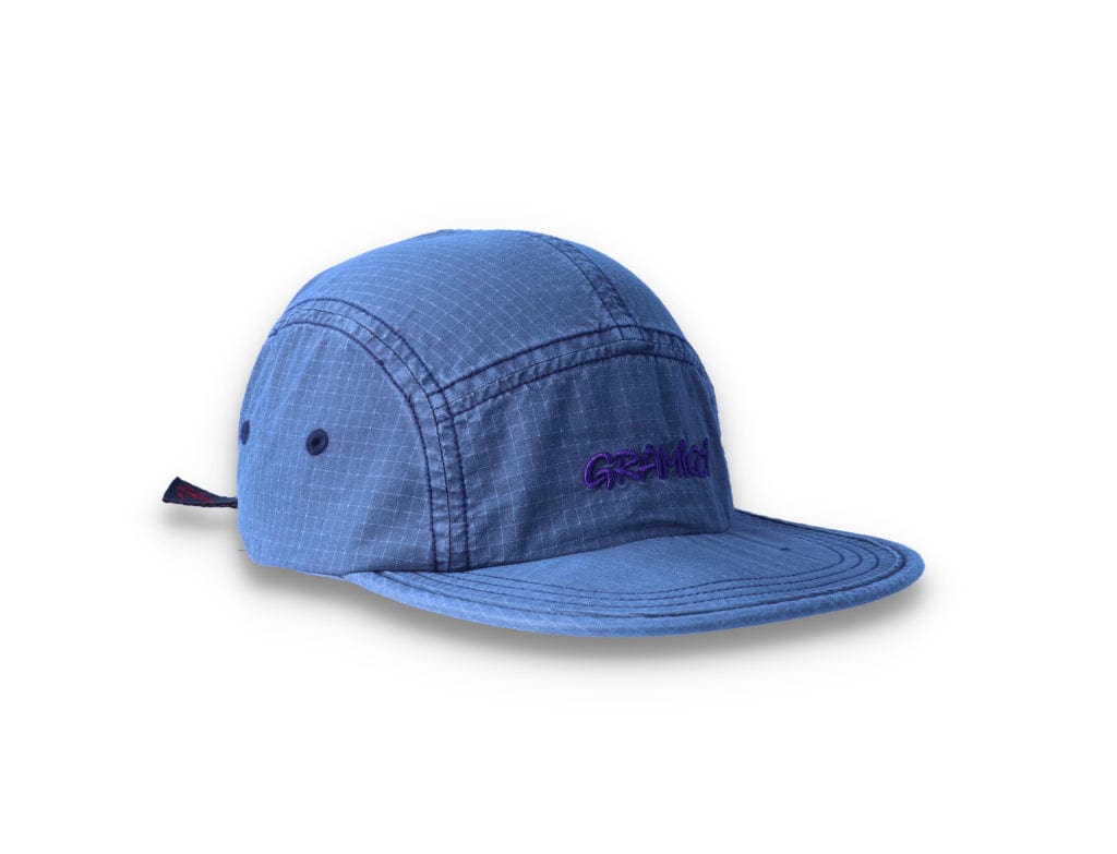 Cap 5-Panel Bedrock Blue Pigment - LOKK