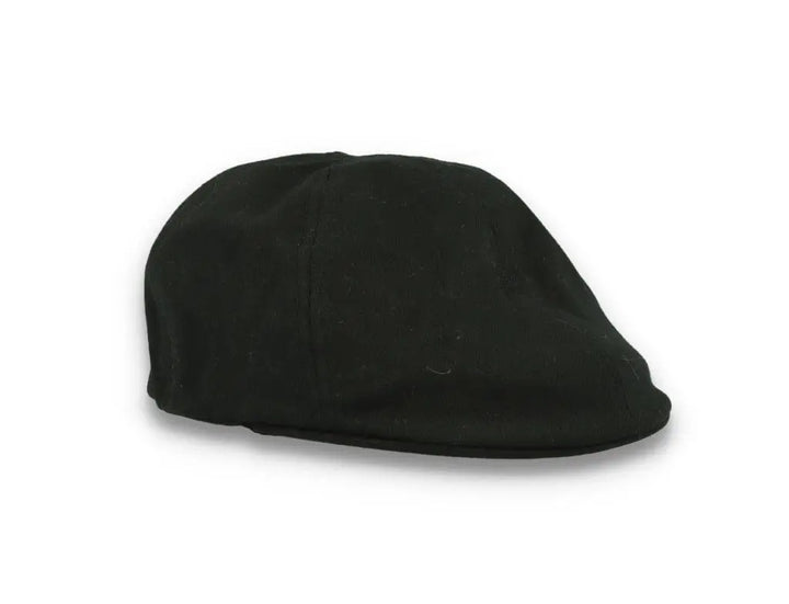Flexfit Sixpence Black Flat Cap - LOKK