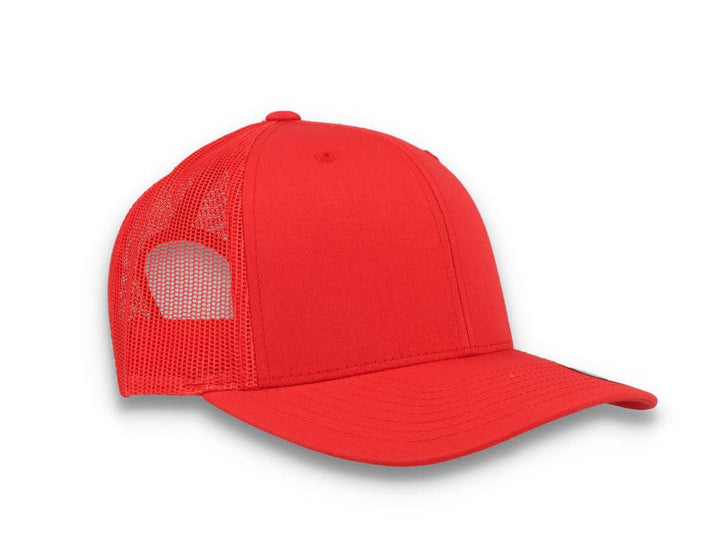 Red Trucker Cap Retro - Yupoong 6606 - LOKK