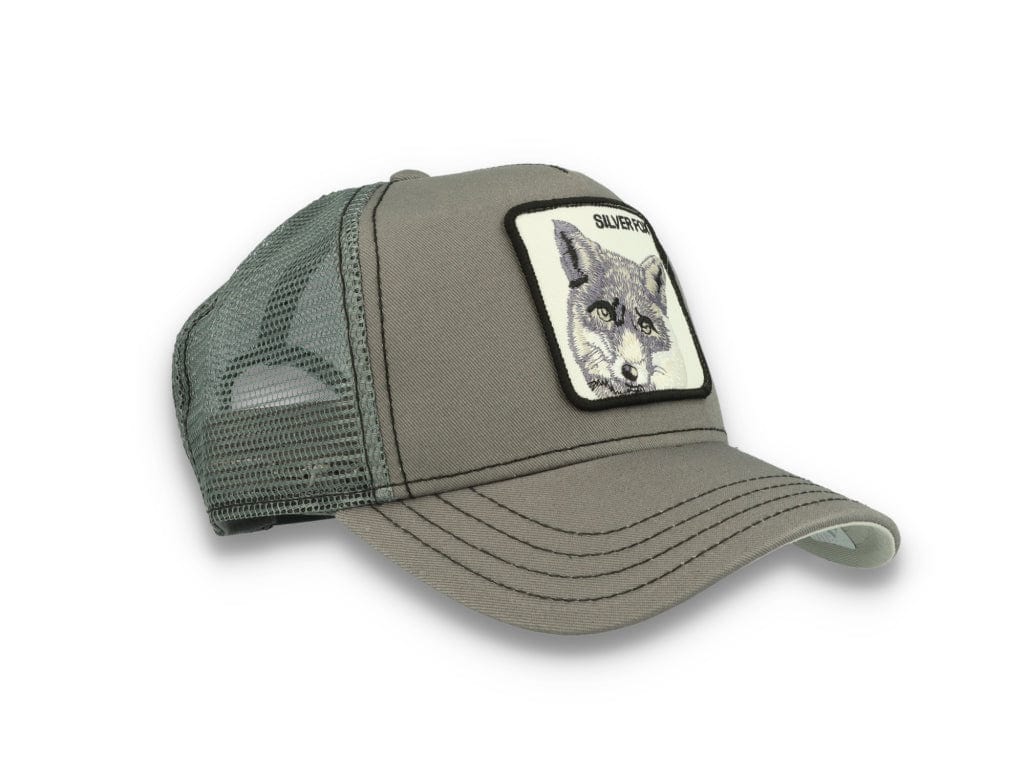 Goorin Trucker Cap Silver Fox Grey - LOKK