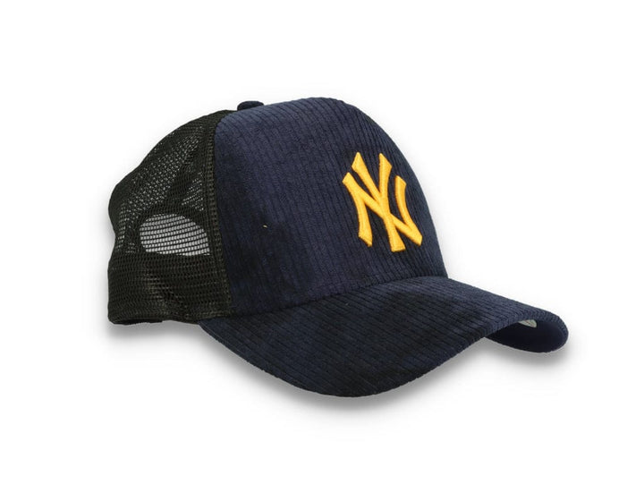 Trucker Cap Tie Dye NY Yankees Navy/Yellow - LOKK