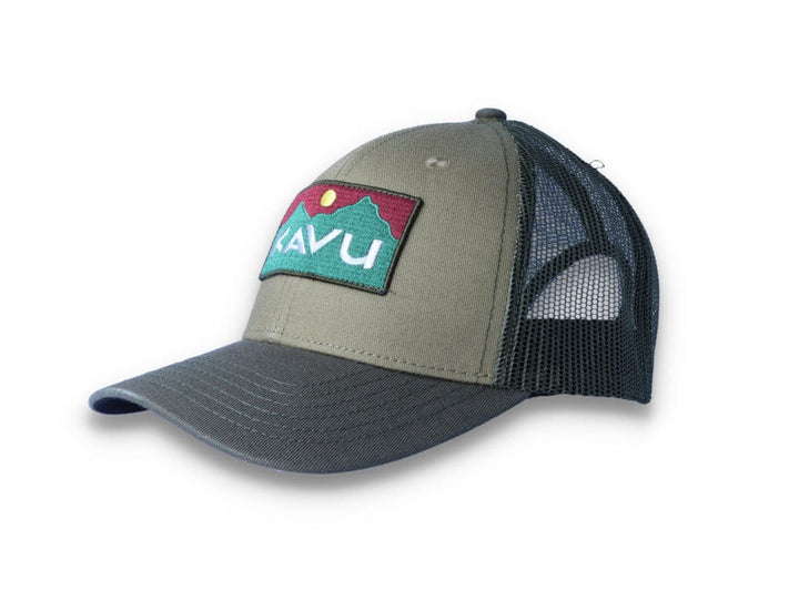 Above Standard Trucker Cap Green Moss - LOKK