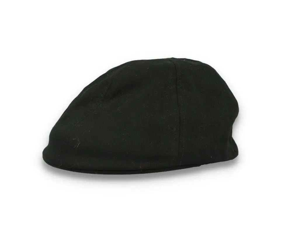 Flexfit Sixpence Black Flat Cap - LOKK
