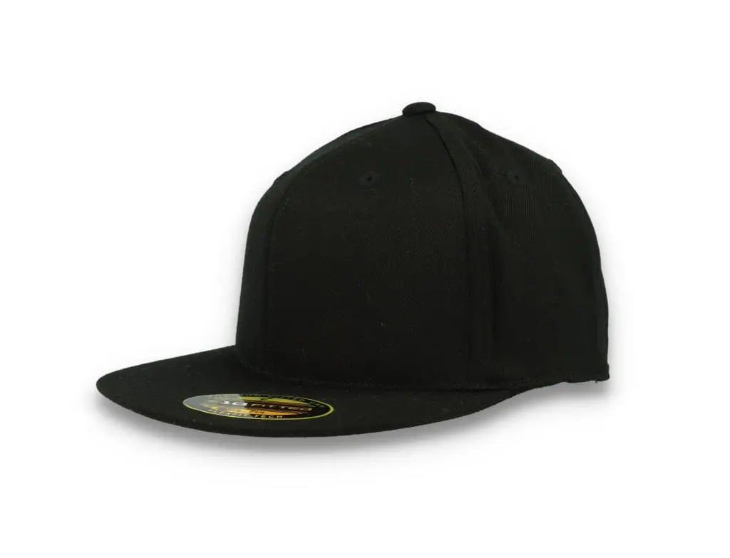 Flexfit Cap Premium Black 210 Fitted 6210 - LOKK