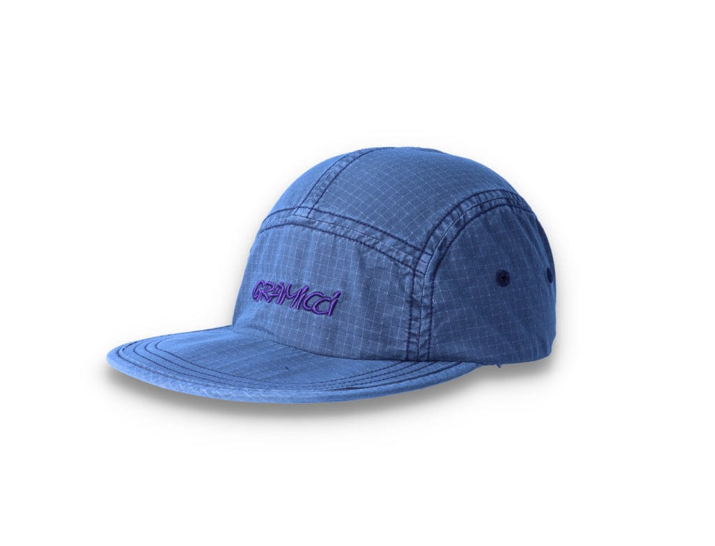 Cap 5-Panel Bedrock Blue Pigment - LOKK
