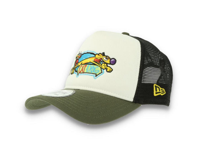 9FORTY A-Frame Trucker Nickelodeon Ren & Stimpy Green - LOKK