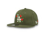 9FIFTY Flower Los Angeles Dodgers New Olive - LOKK