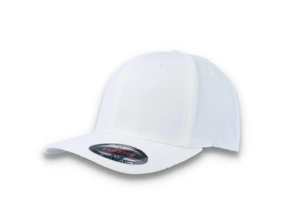 Cap White Flexfit Baseball 6277 - LOKK