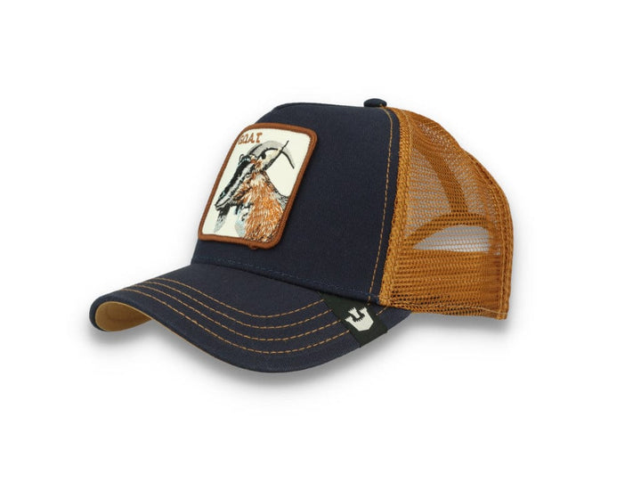 Goorin Trucker Cap The Goat Navy - LOKK
