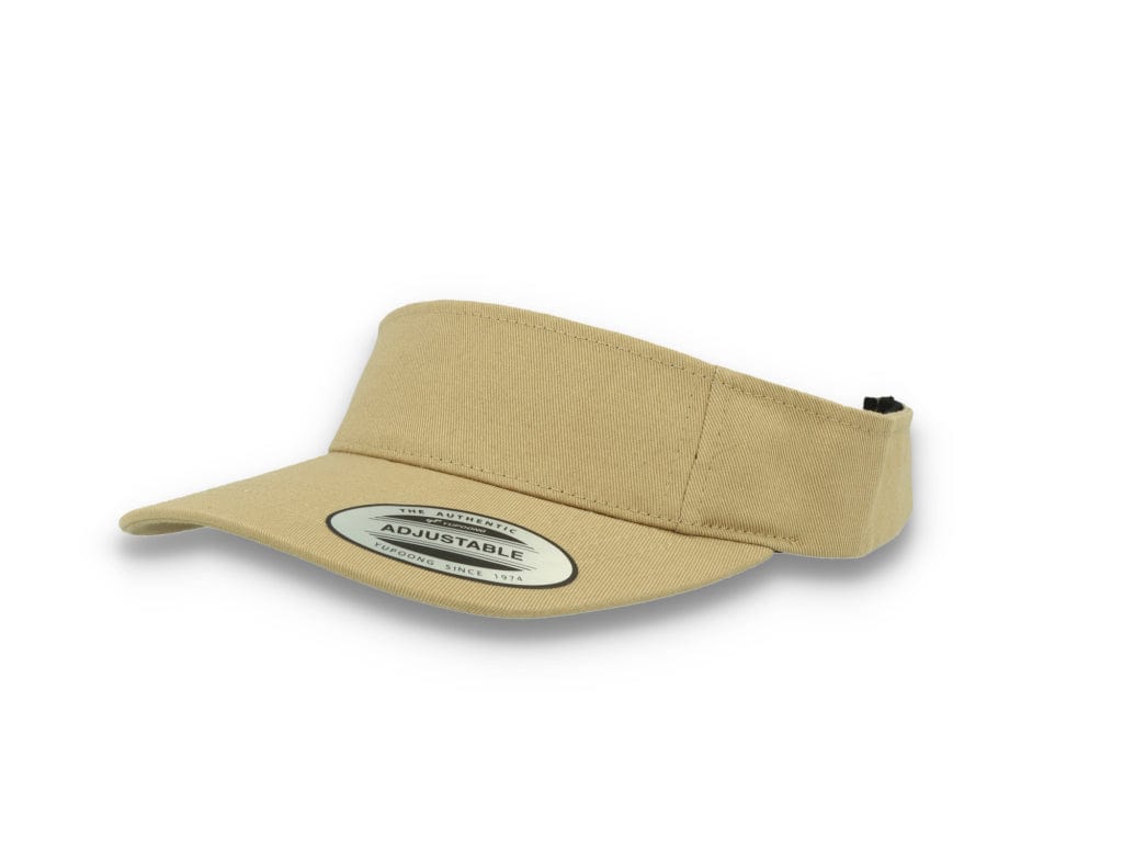 Sun Visor Curved Khaki - Yupoong 8888 - LOKK