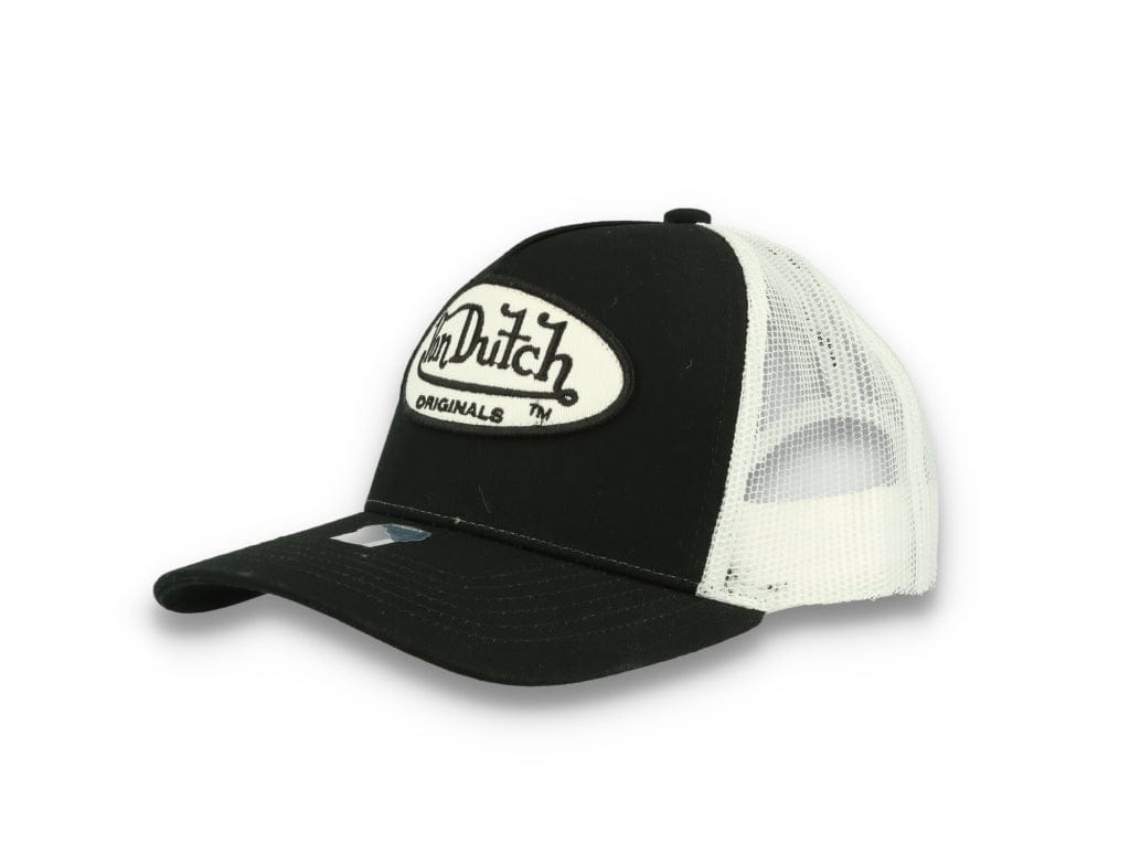 Von Dutch Trucker Cap Boston Black/White - LOKK