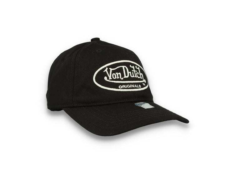 Von Dutch Dad Cap Unstructured Vista Black/White - LOKK