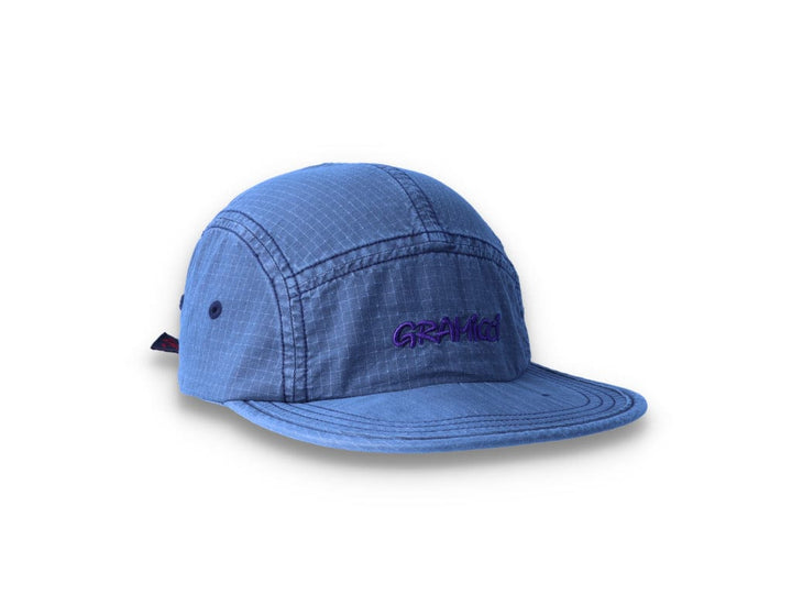 Cap 5-Panel Bedrock Blue Pigment - LOKK