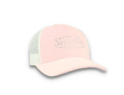 Trucker Cap Von Dutch Miami Velvet Light Pink/White