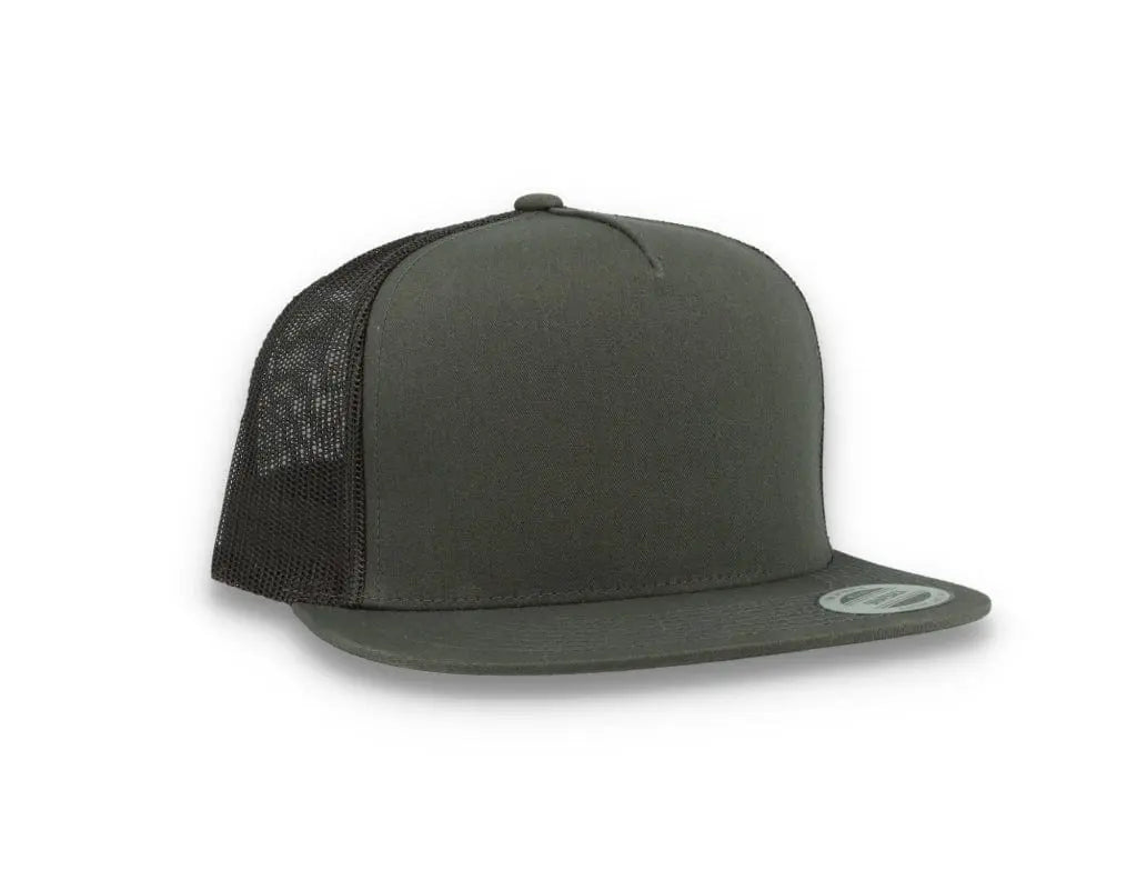 Classic Trucker Cap Dark Grey/Dark Grey - Yupoong 6006 - LOKK