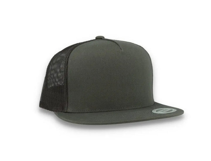 Classic Trucker Cap Dark Grey/Dark Grey - Yupoong 6006 - LOKK