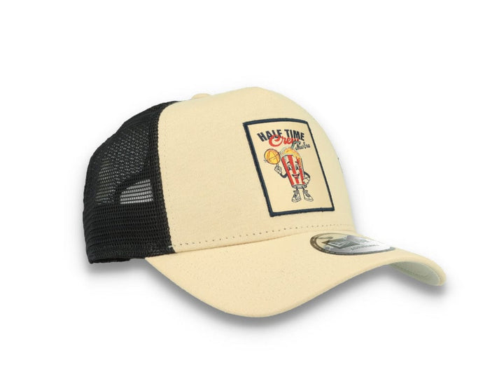 9FORTY A-Frame Trucker Cap Half Time Stone - LOKK