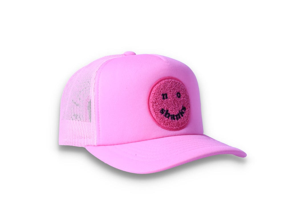 No Shanks Trucker Cap Pink - LOKK