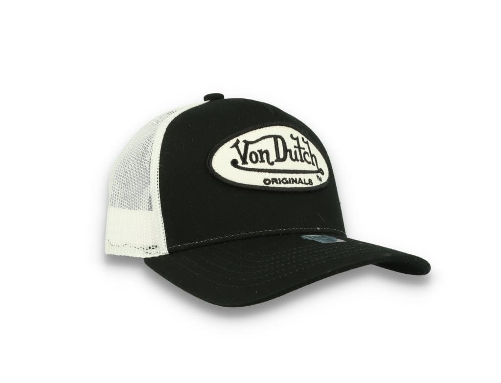 Von Dutch Trucker Cap Boston Black/White - LOKK