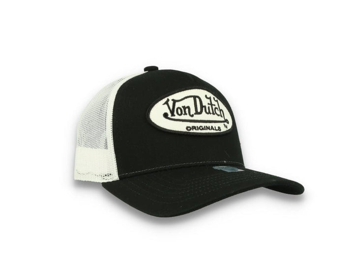 Von Dutch Trucker Cap Boston Black/White - LOKK